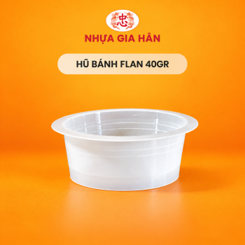 HŨ BÁNH FLAN NHỰA PP 40GR - Ảnh 2